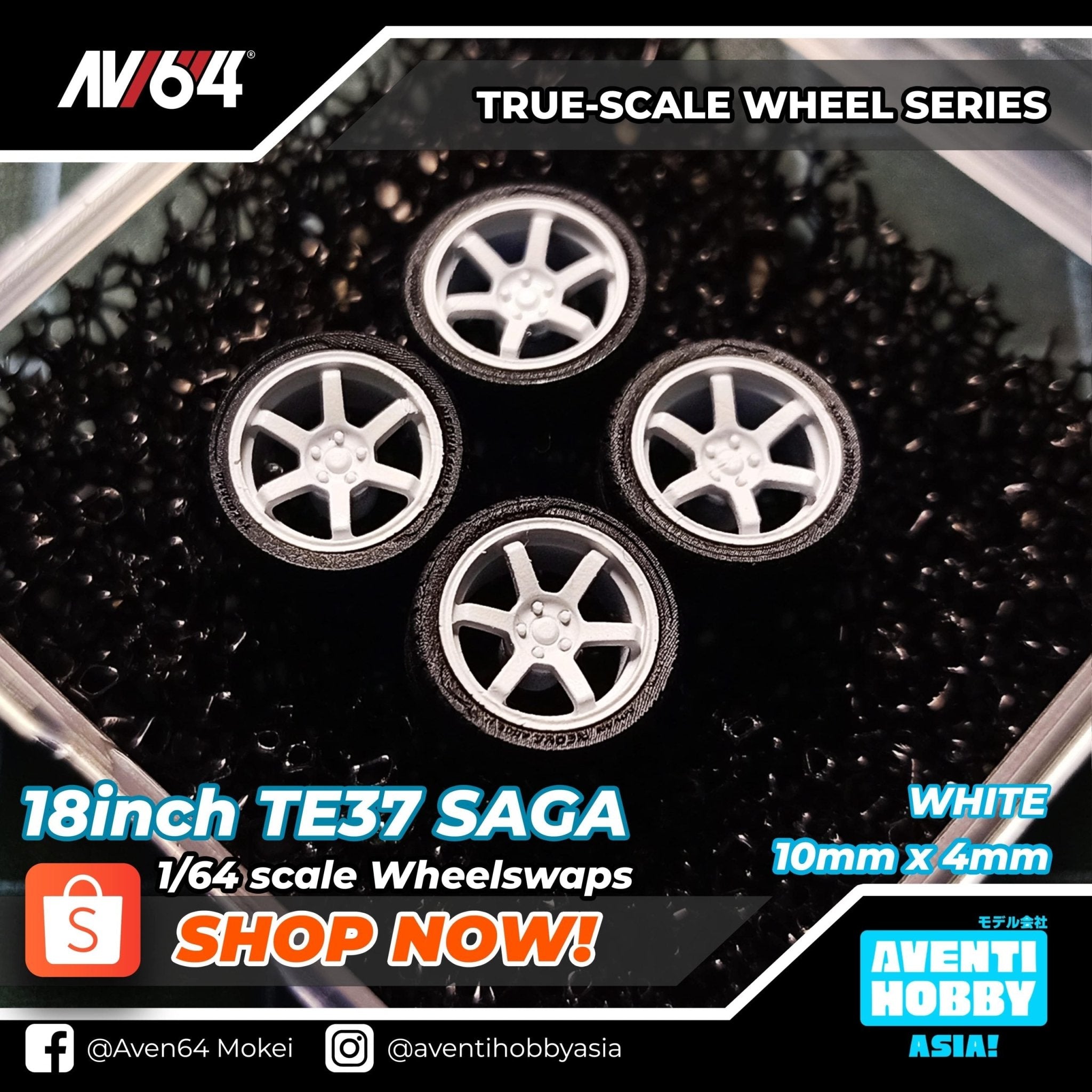 18INCH TE37 SAGA - 1ISTO64