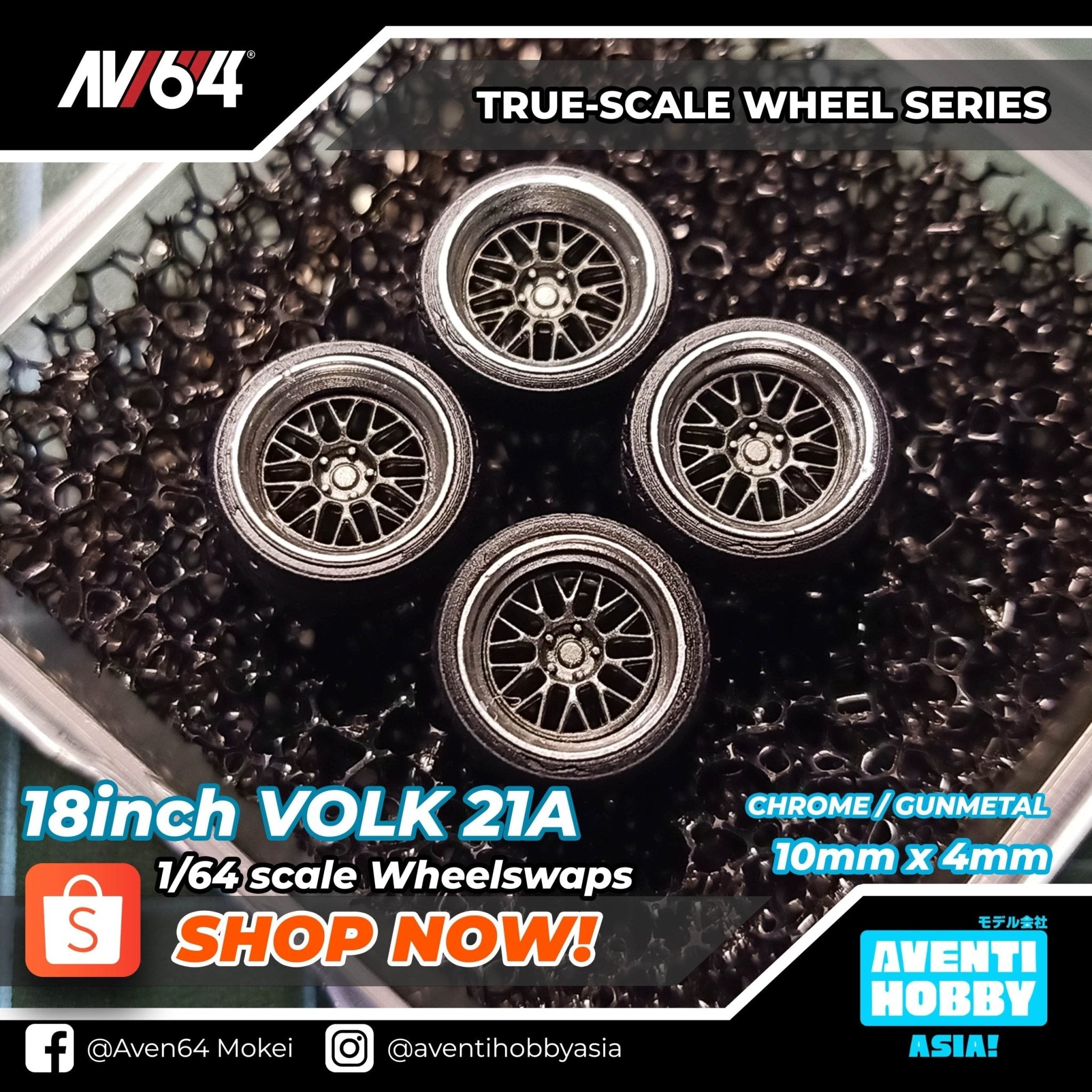 18INCH VOLK 21A - 1ISTO64