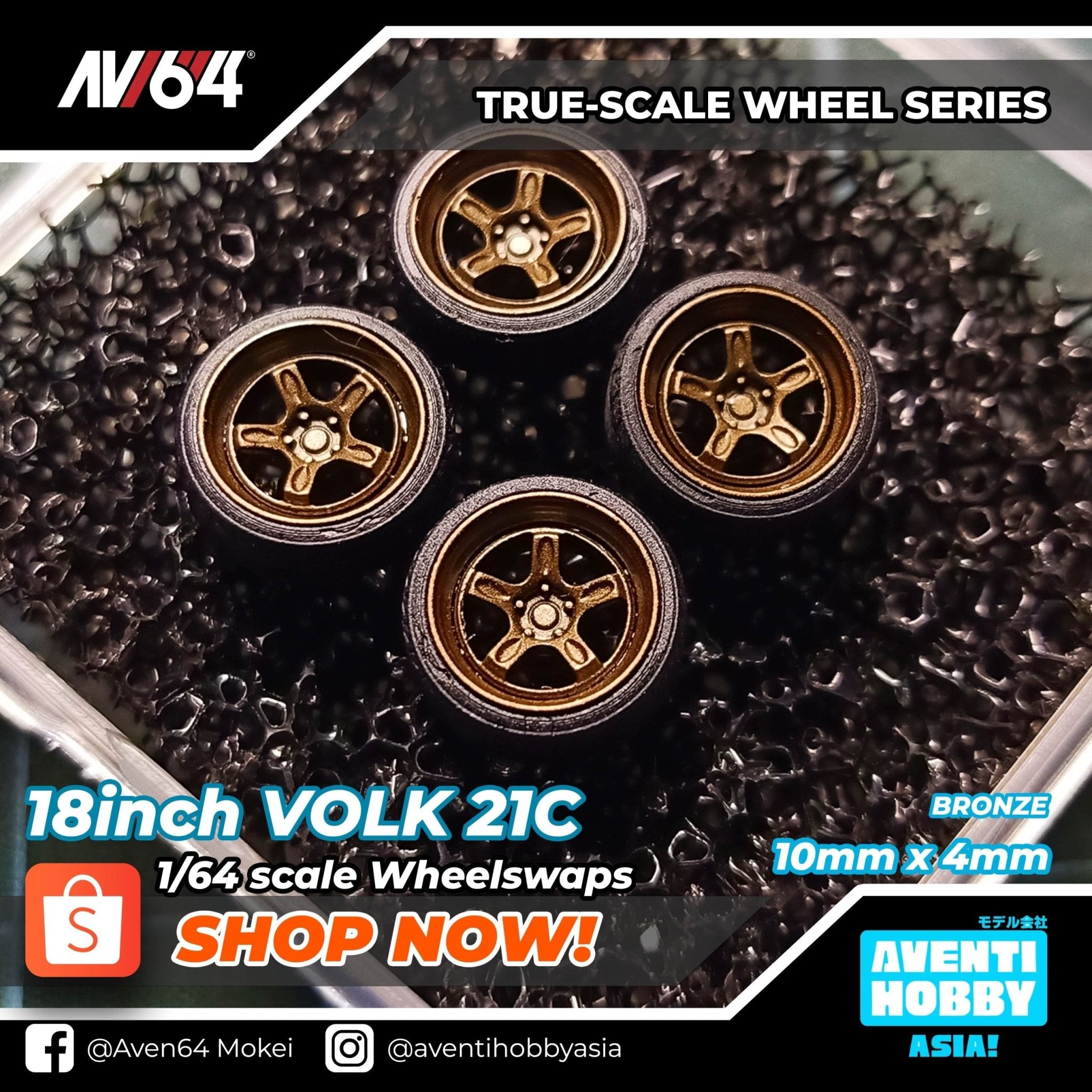 18INCH VOLK 21C - 1ISTO64
