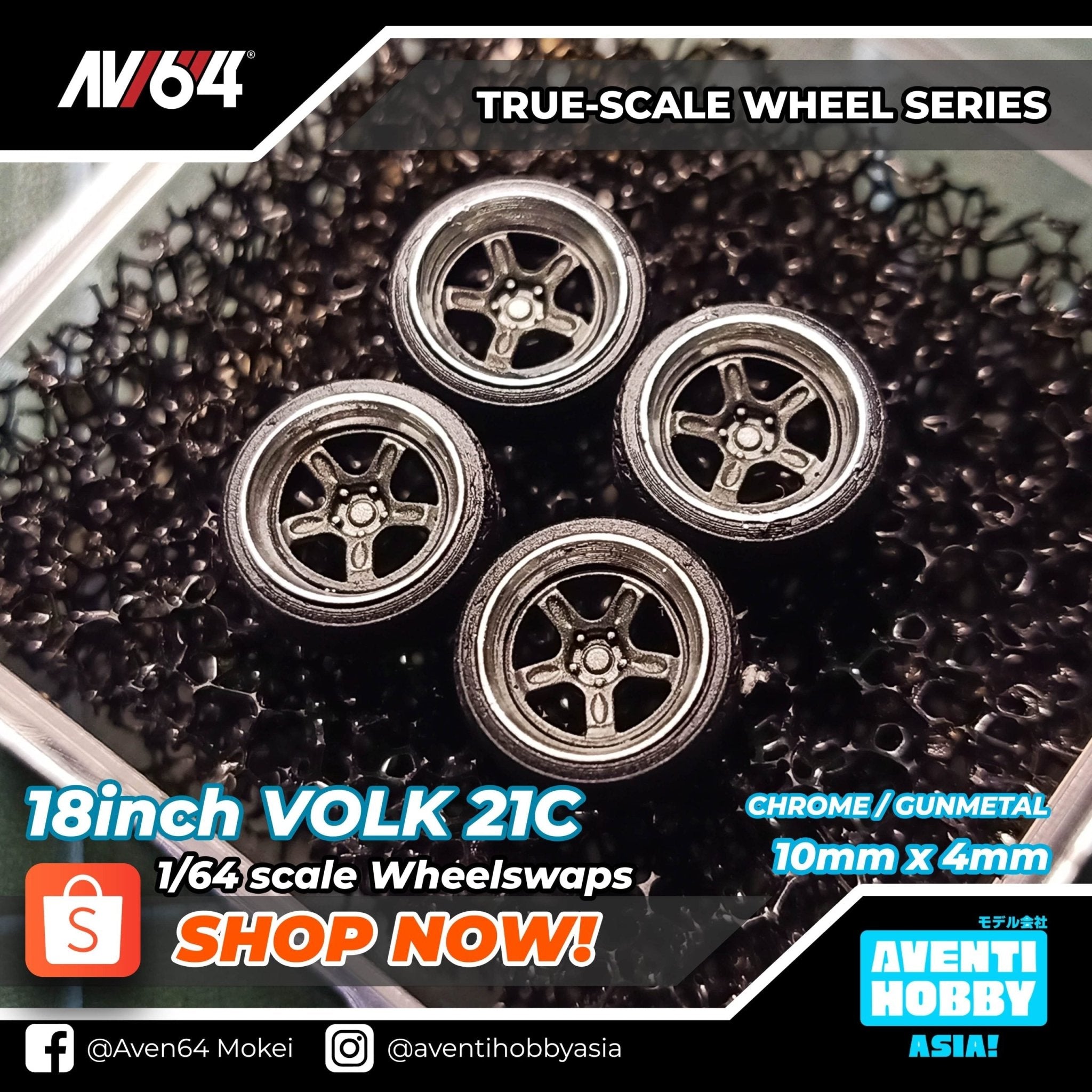 18INCH VOLK 21C - 1ISTO64