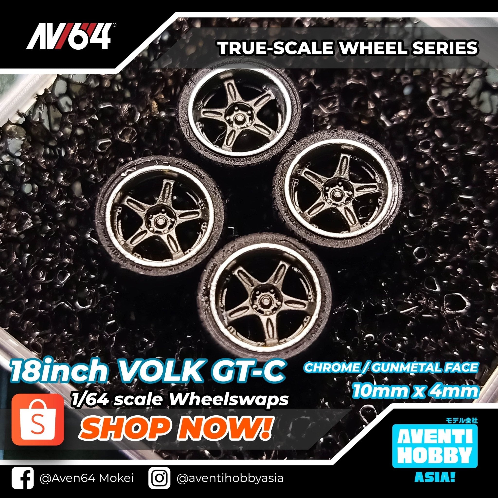 18INCH VOLK GTC - 1ISTO64