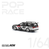 POPRACE 1:64 NISSAN STAGEA SIM0N'S GARAGE #62 - BLACK