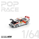 POPRACE 1:64 Mitsubishi Lancer Evolution IV - 1998 Monte Carlo Rally