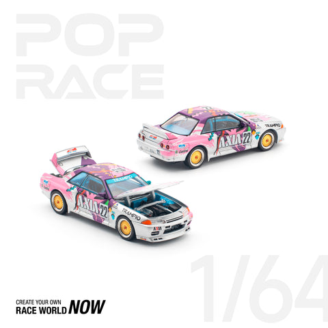 POPRACE NISSAN SKYLINE GT-R R32 #22 AXIA GROUP A