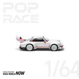 POPRACE 1:64 SINGER DLS TURBO (TRACK) - WHITE