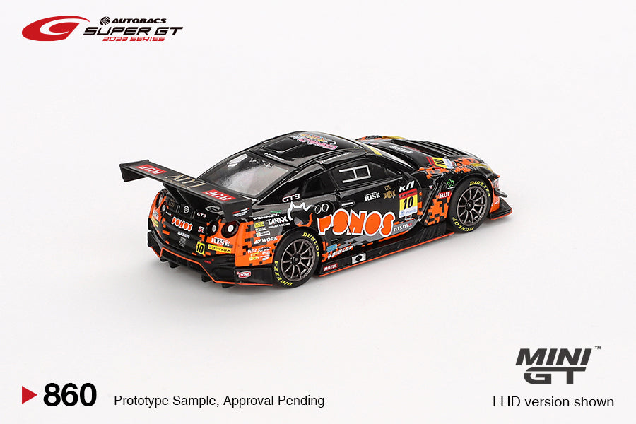 Nissan GT-R NISMO GT3 #10 "PONOS GAINER GT-R" 2023 SUPER GT SERIES