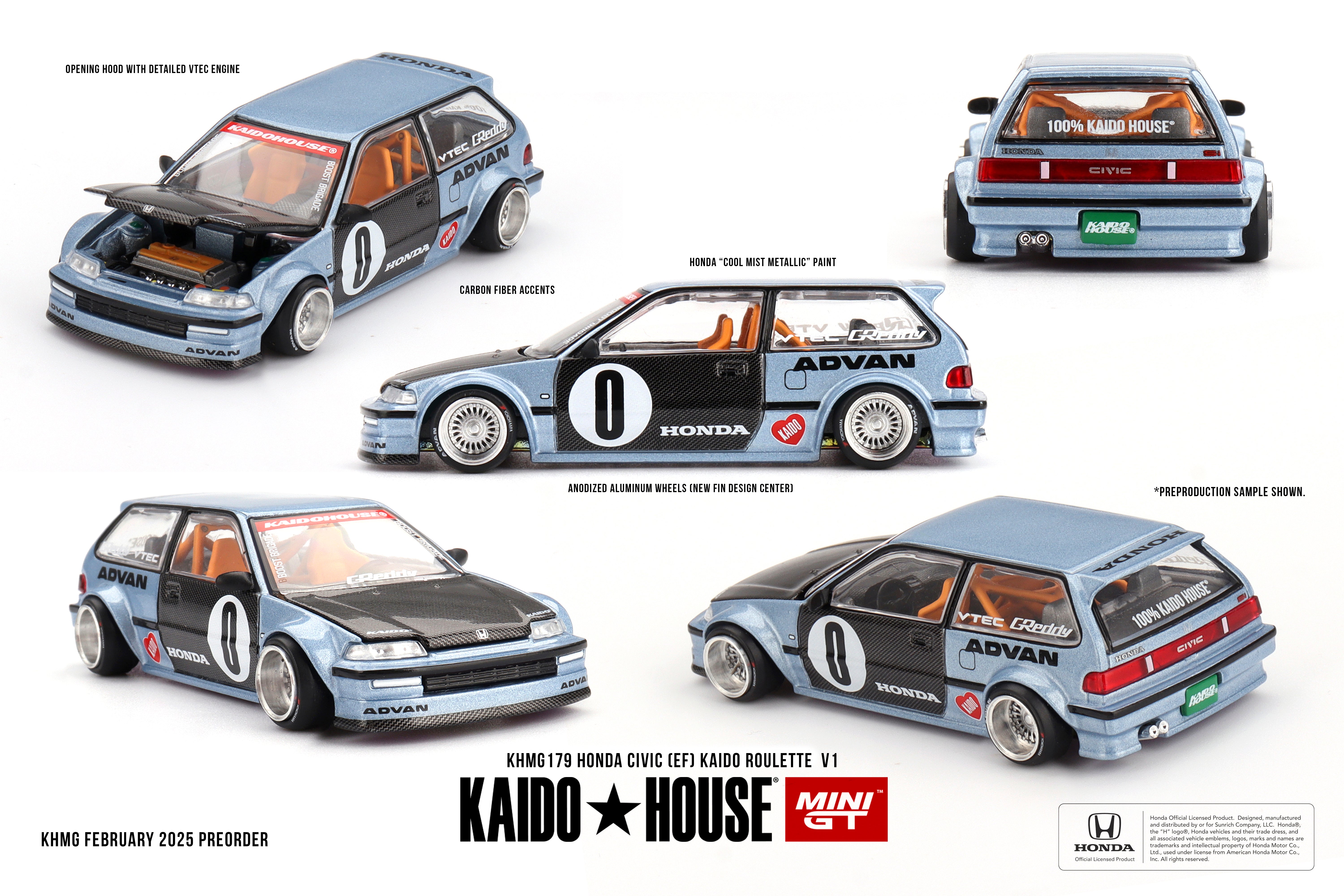 Honda Civic (EF) Kaido Roulette V1