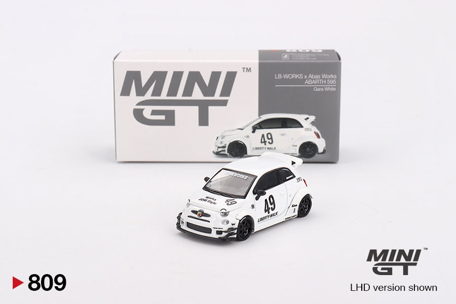LB-WORKS x Abas Works ABARTH 595 Gara White