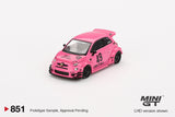 ABARTH 595 LB-WORKS x Abas Works Pink