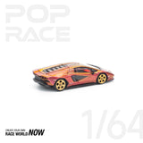 POPRACE 1:64 LAMBORGHINI COUNTACH LP 800-4 - BLU HAL