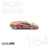 POPRACE 1:64 LAMBORGHINI COUNTACH LP 800-4 - BLU HAL