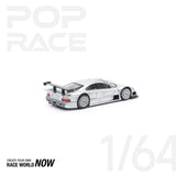POPRACE 1:64 MERCEDES-BENZ AMG CLK GTR - SILVER