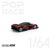 POPRACE 1:64 ASTON MARTIN VALKYRIE SUPERNOVA RED