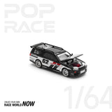 POPRACE 1:64 NISSAN STAGEA SIM0N'S GARAGE #62 - BLACK