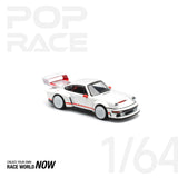 POPRACE 1:64 SINGER DLS TURBO (TRACK) - WHITE