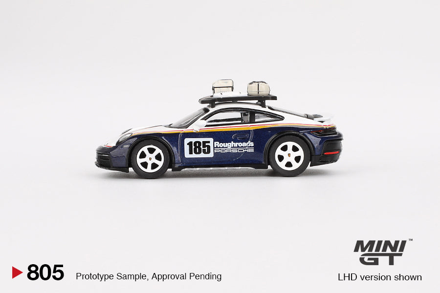 Porsche 911 Dakar Rallye Design Package White/Gentian Blue Metallic