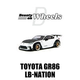 TOYOTA GR 86 LB NATION WHITE