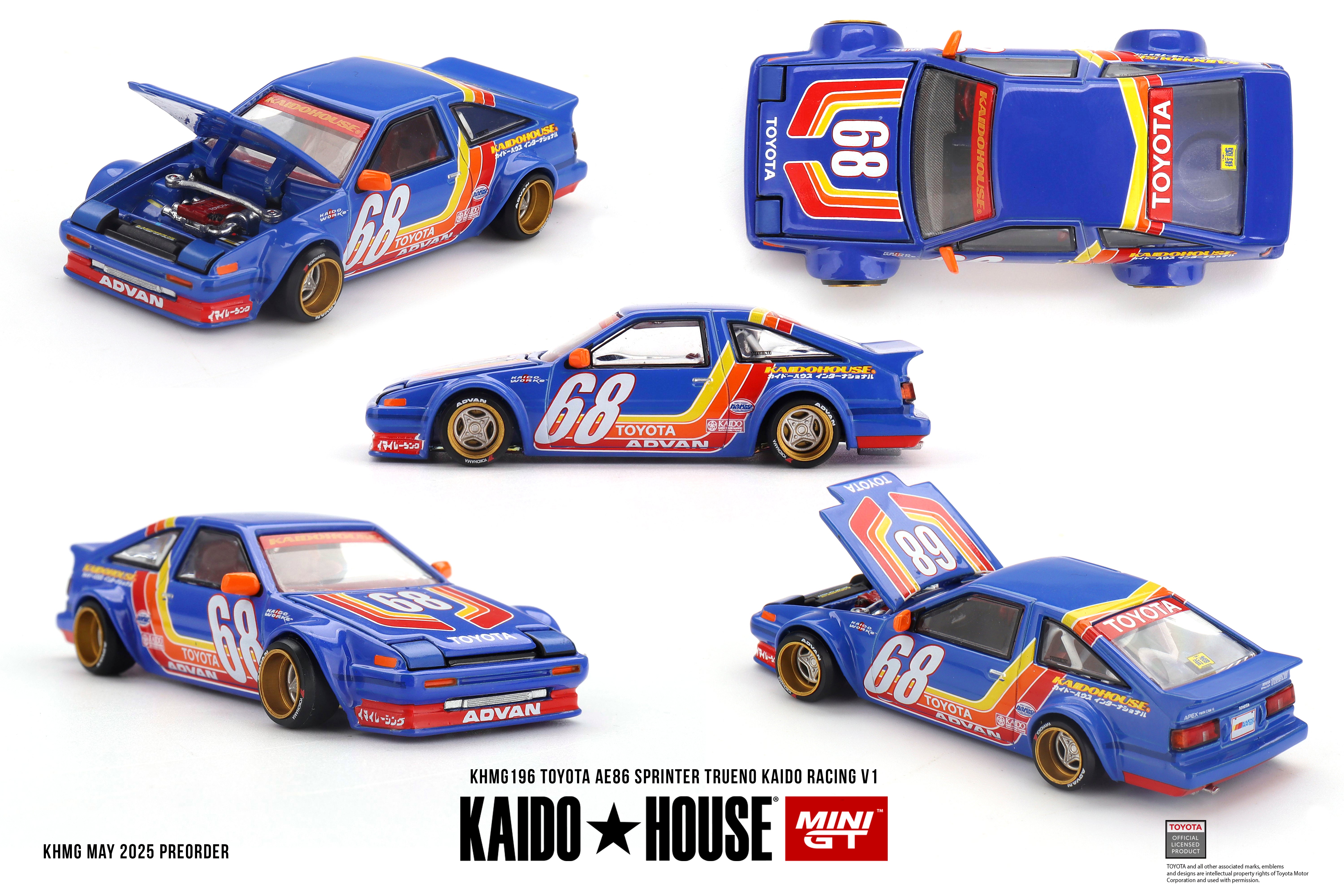 Toyota AE86 Sprinter Trueno Kaido Racing V1