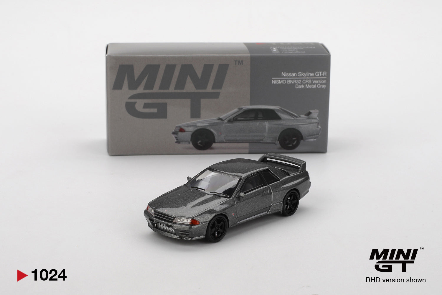 Nissan Skyline GT-R (NISMO BNR32 CRS Version) Dark Metal Gray