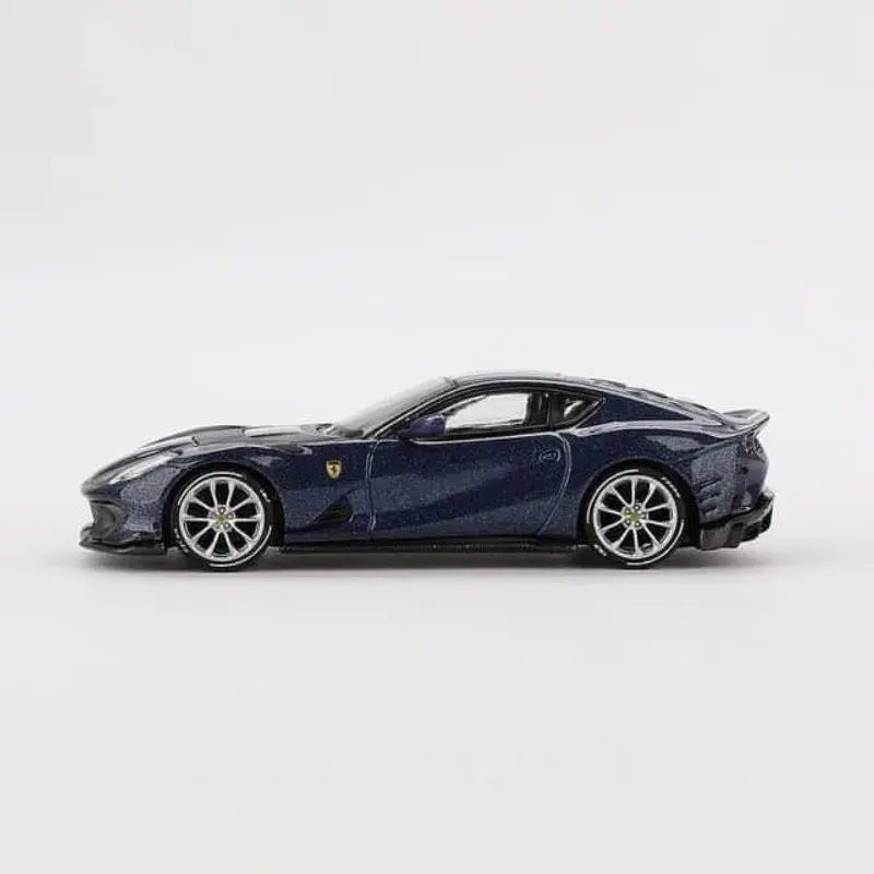 BBR Model 1:64 Ferrari 812 Competitizone Blu Tour De France