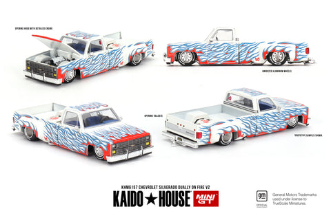 Chevrolet Silverado Dually on Fire V2