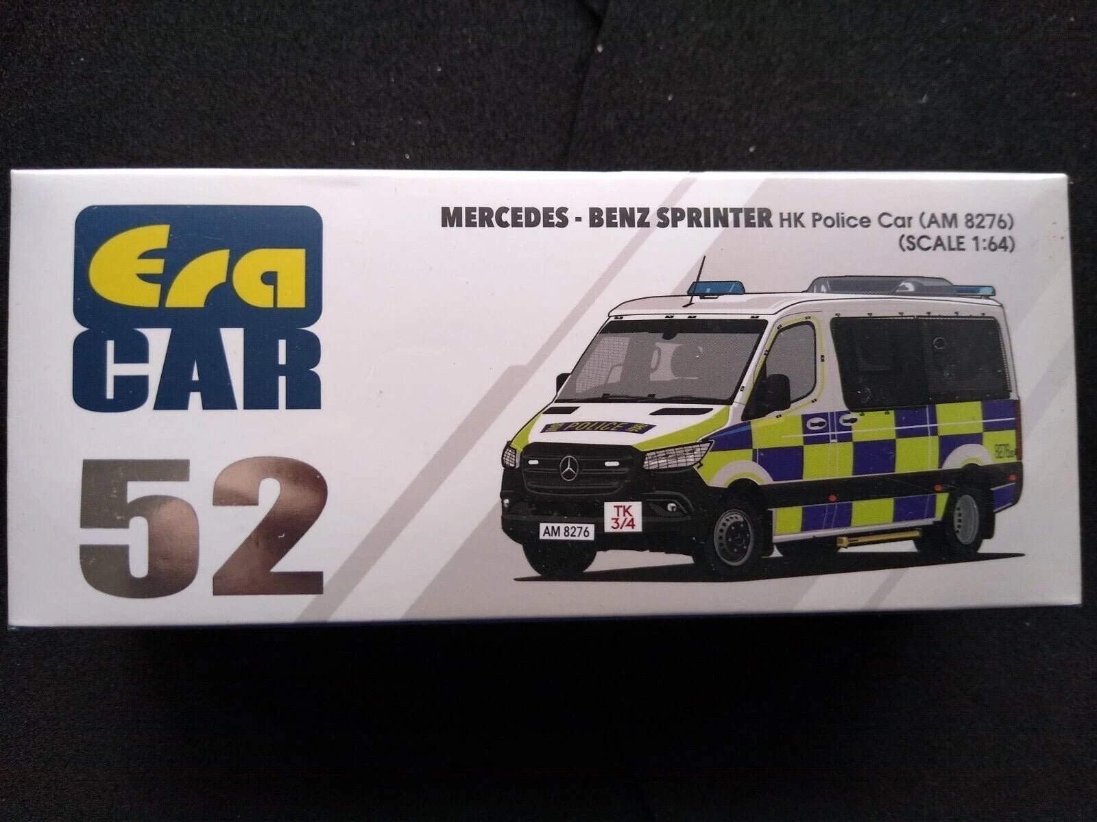 ERA CAR MERCEDES-BENZ SPRINTER HK POLICE VAN 1-64 SCALE