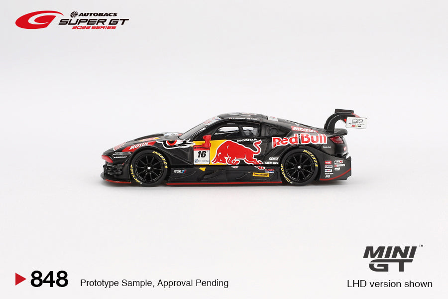 Honda NSX-GT "TYPE S" GT500 #16 "Red Bull MOTUL MUGEN NSX-GT " TEAM Red Bull MUGEN 2022 SUPER GT SERIES