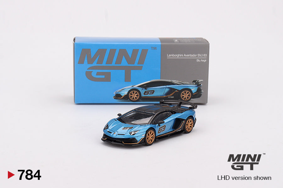 Lamborghini Aventador SVJ 63 Blu Aegir
