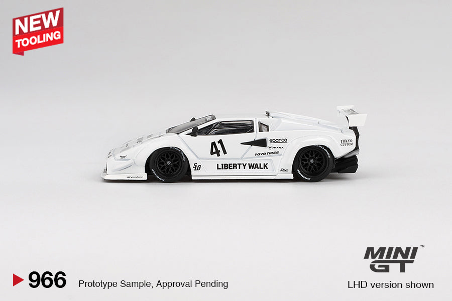 Lamborghini Countach LB-WORKS White 2024 Tokyo Auto Salon