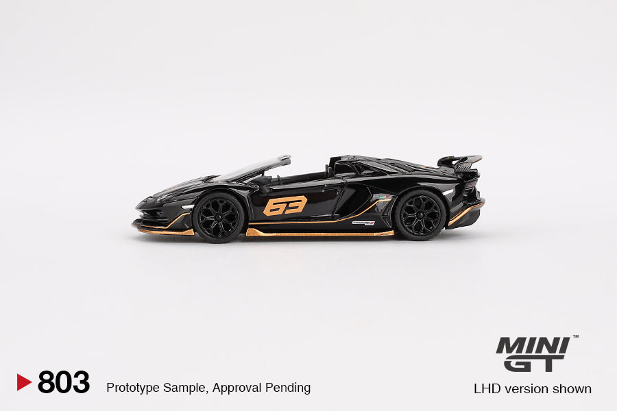 Lamborghini Aventador SVJ 63 Roadster Nero Aldebaran