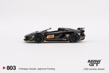 Lamborghini Aventador SVJ 63 Roadster Nero Aldebaran
