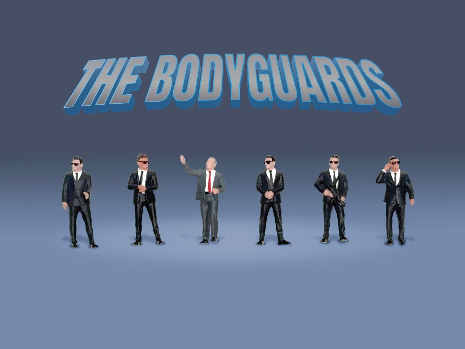 American Diorama 1:64 The Bodyguards AD 2421
