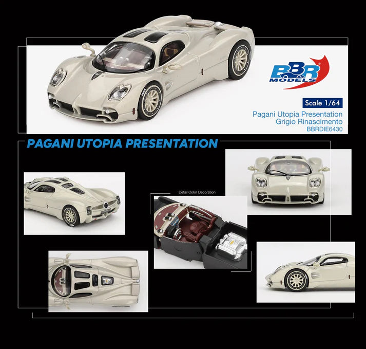 Pagani Utopia Presentation GrigioRinascimento