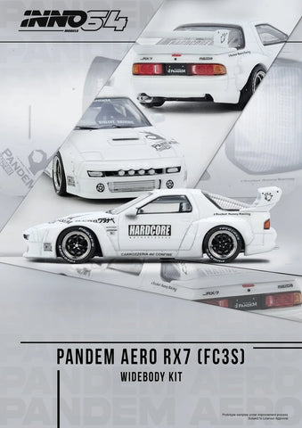 MAZDA RX7 (FC3S) "PANDEM AERO" Widebody Kit IN64-RX7FCP-WHI1