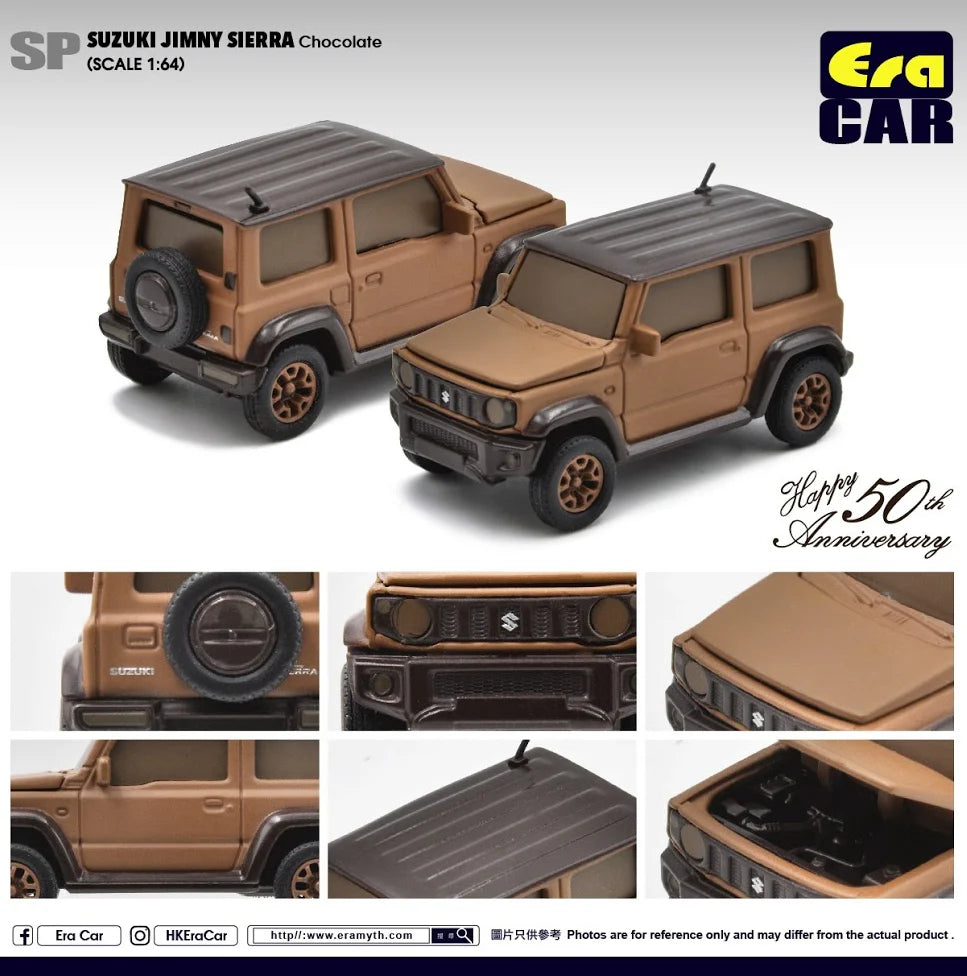 ERA CARS Suzuki Jimny Sierra - Happy 50th Anniversary (Chocolate)