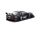 Tarmac Works 1/43 Liberty Walk LB-ER34 Super Silhouette SKYLINE Black - HOBBY43