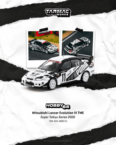 Tarmac Works 1:64 Mitsubishi Lancer Evolution VI TME Super Taikyu Series