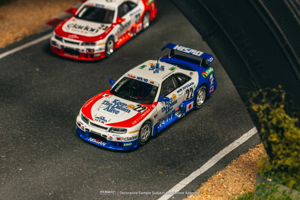 Tarmac Works 1/64 Nissan NISMO GT-R LM 24h of Le Mans 1995 #22 - HOBBY64