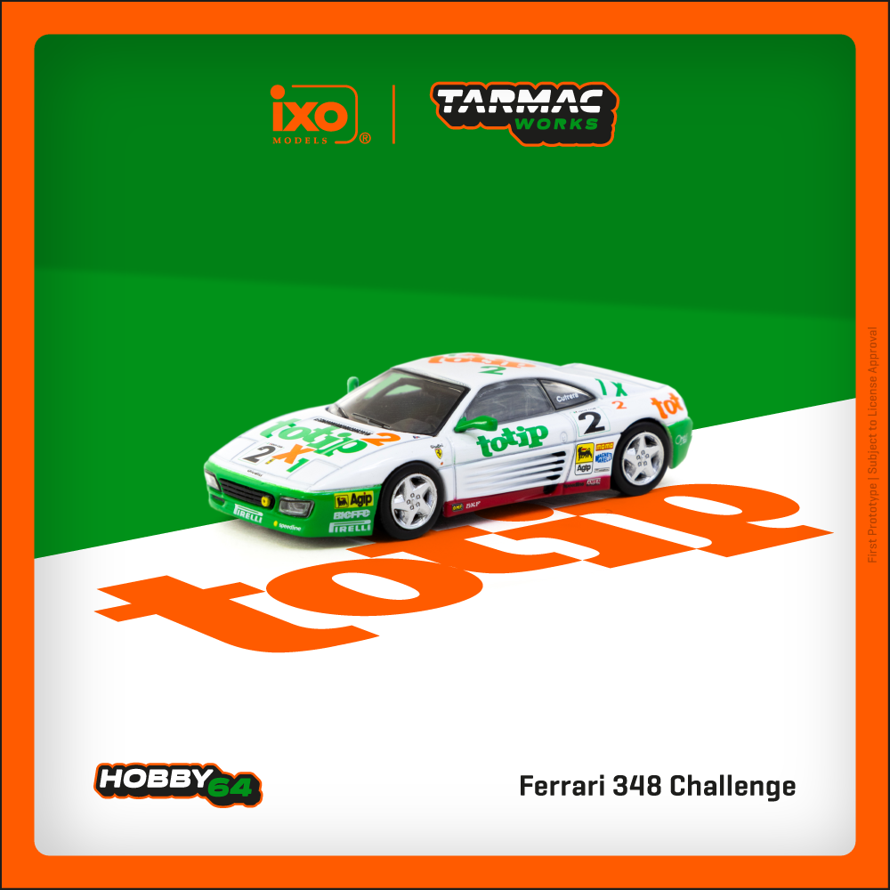 Tarmac Works 1:64 Ferrari 348 Challenge Ferrari 348 Challenge 1993