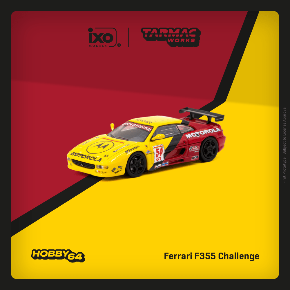 Tarmac Works 1:64 Ferrari F355 Challenge World Challenge Series 2000 Matt Drendel