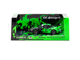 Tarmac Works - 1/64 Porsche 911 GT3 Cup (992) Fire Monkey Motorsport - Tarmac Works X iXO Models HOBBY64