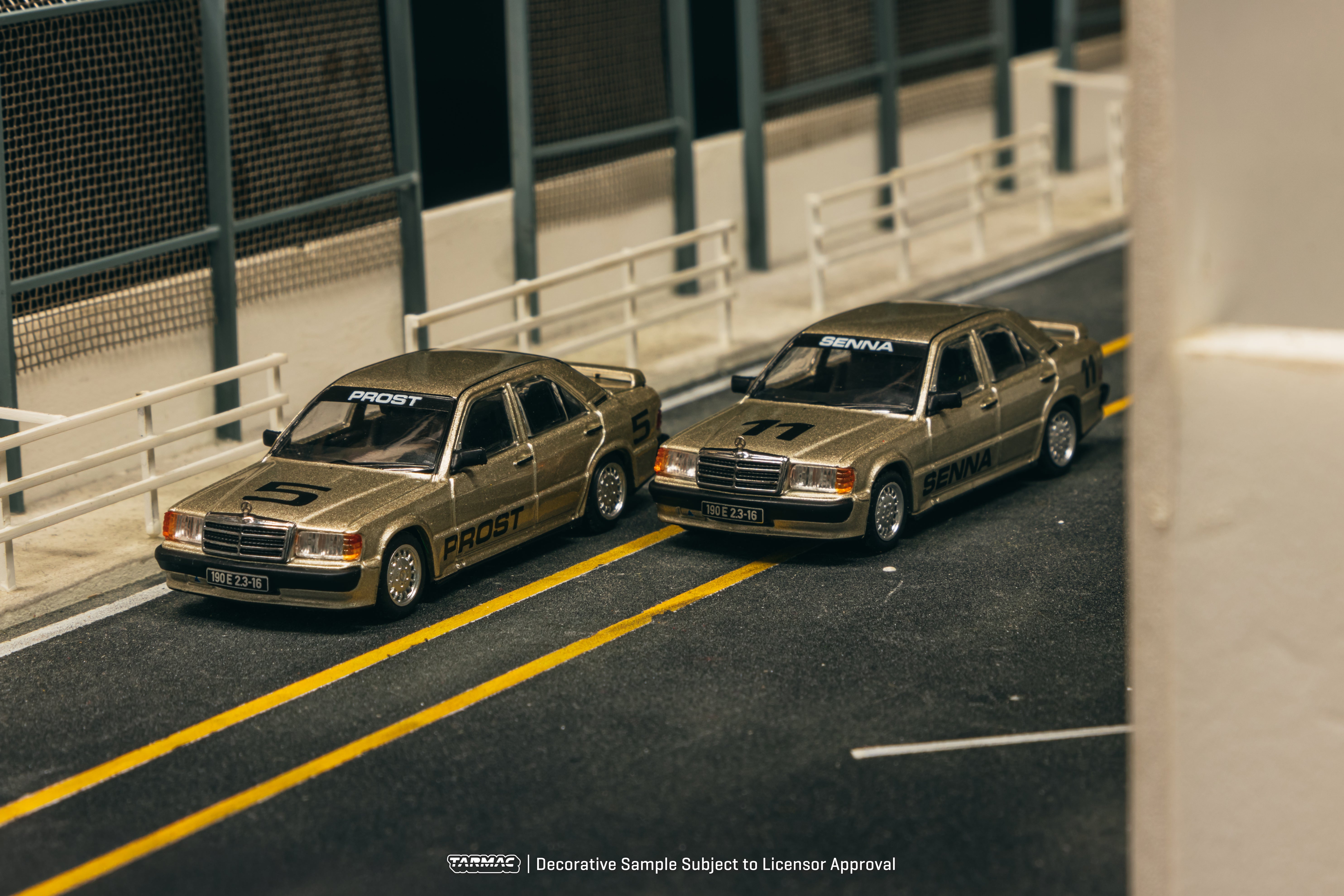 Tarmac Works 1:64 Mercedes-Benz 190 E 2.3-16 Race of Champion 1984 Alain Prost