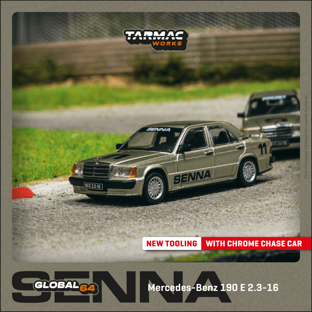 Tarmac Works 1:64 Mercedes-Benz 190 E 2.3-16 Race of Champion 1984