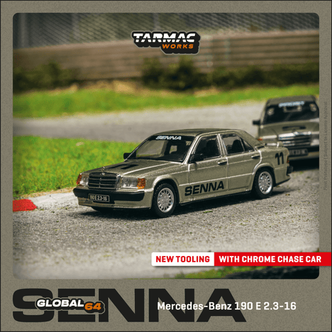 Tarmac Works 1:64 Mercedes-Benz 190 E 2.3-16 Race of Champion 1984