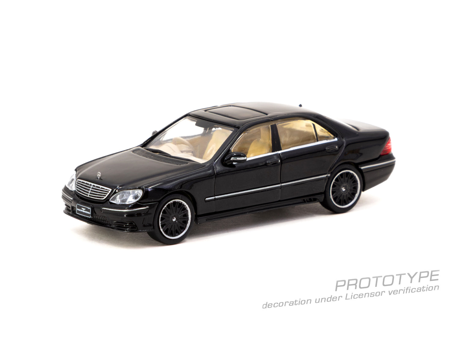 Tarmac Works 1:64 Mercedes-Benz S-Class Wald Black