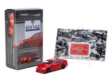 Tarmac Works 1:64 VERTEX Toyota Aristo JZS161 – Red - WITH CARDS