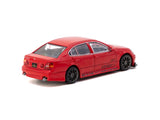 Tarmac Works 1:64 VERTEX Toyota Aristo JZS161 – Red - WITH CARDS