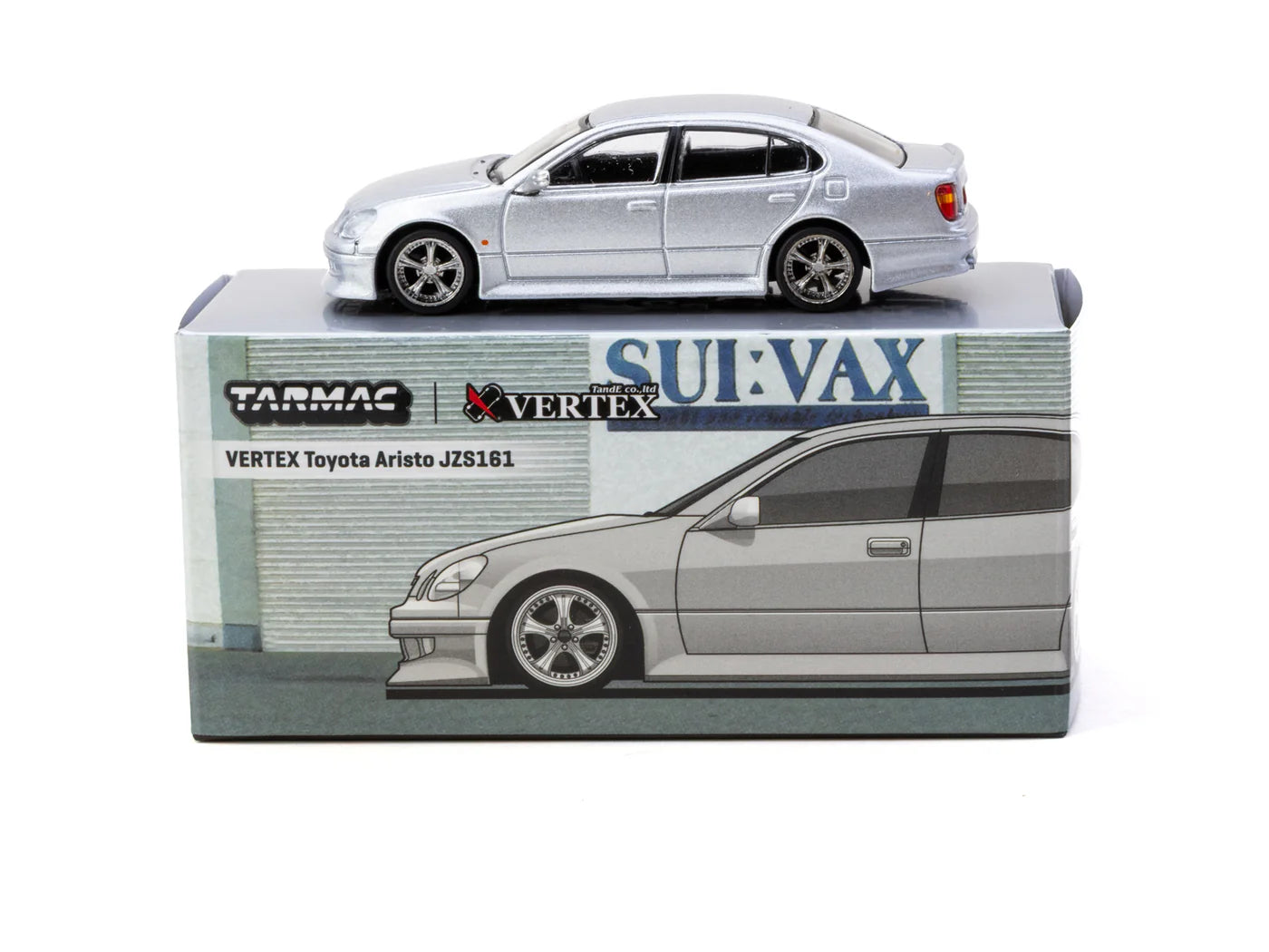 Tarmac Works 1:64 Toyota Aristo JZS161 Silver