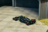 Tarmac Works X iXO Models 1/64 Mercedes-AMG F1 W14 E Performance Hungarian Grand Prix 2023 Pole Position Lewis Hamilton - GLOBAL64