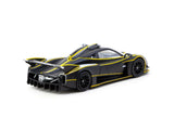 Tarmac Works 1/64 Pagani Huayra R Matt Black / Silver - GLOBAL64